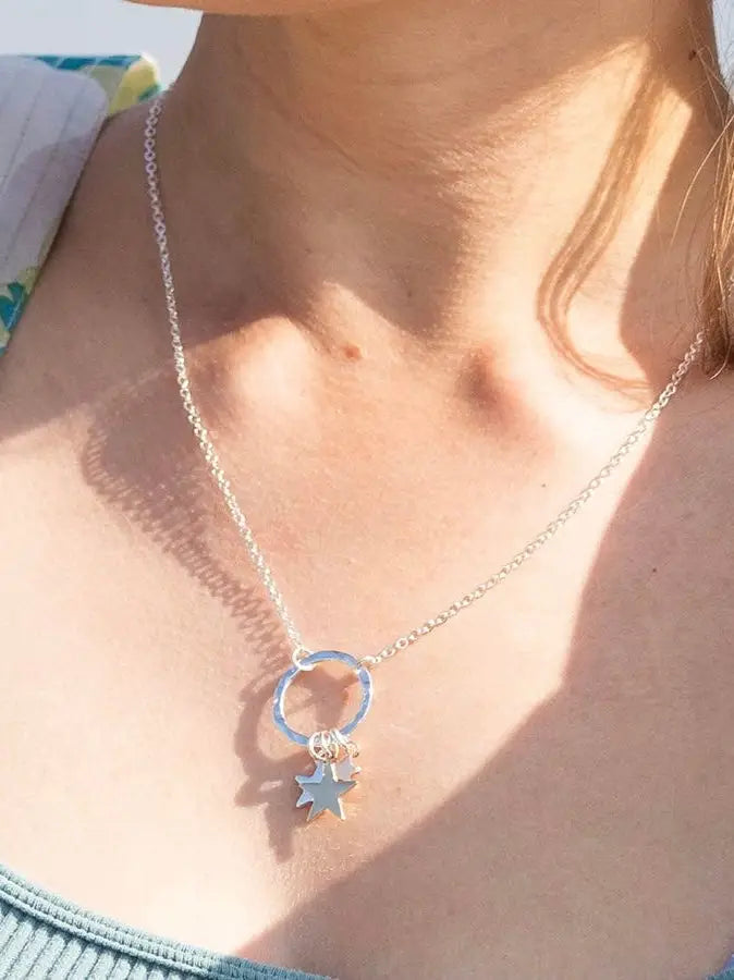 POM Triple Star Necklace - Jewellery