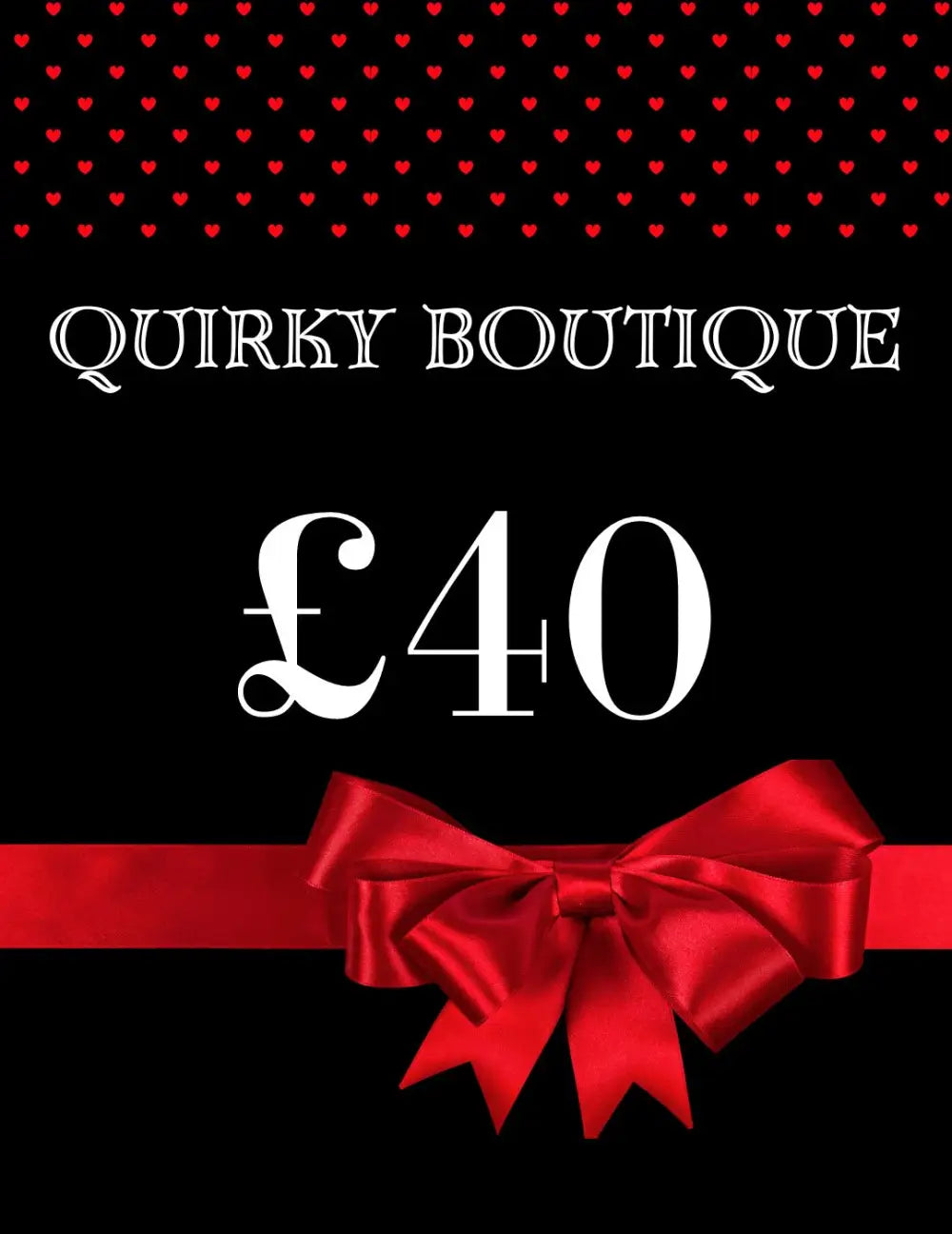 Quirky Gift Card - £40.00 voucher