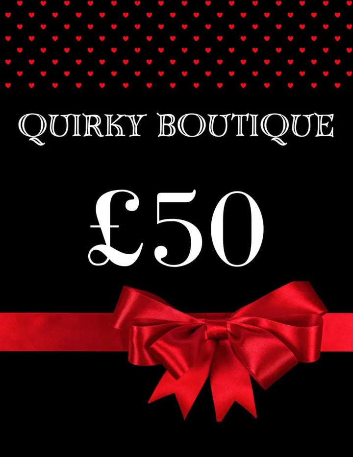 Quirky Gift Card - £50.00 voucher