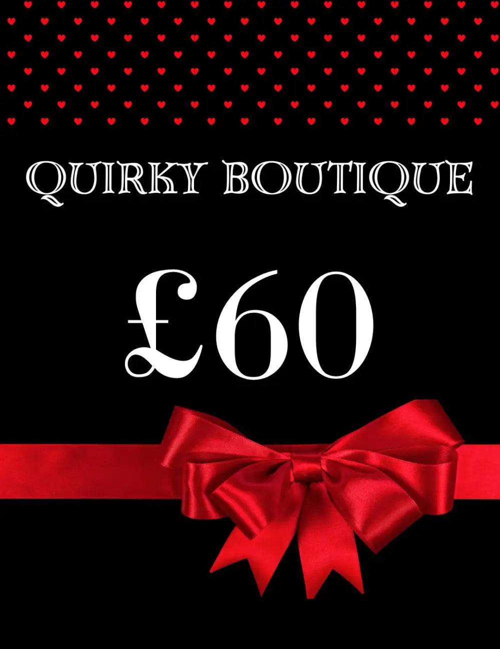 Quirky Gift Card - £60.00 voucher