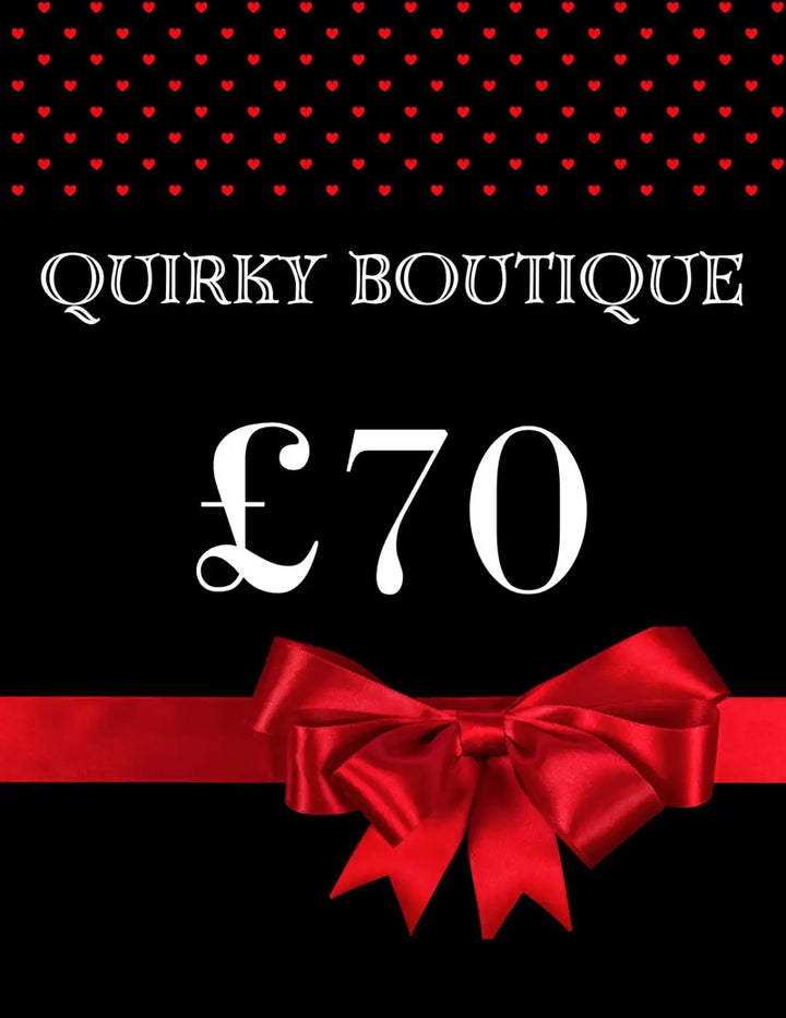 Quirky Gift Card - £70.00 voucher