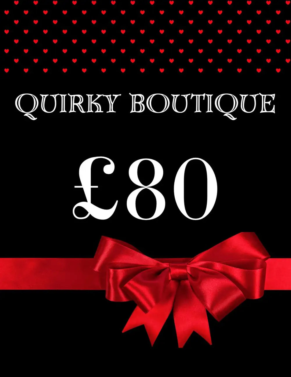 Quirky Gift Card - £80.00 voucher