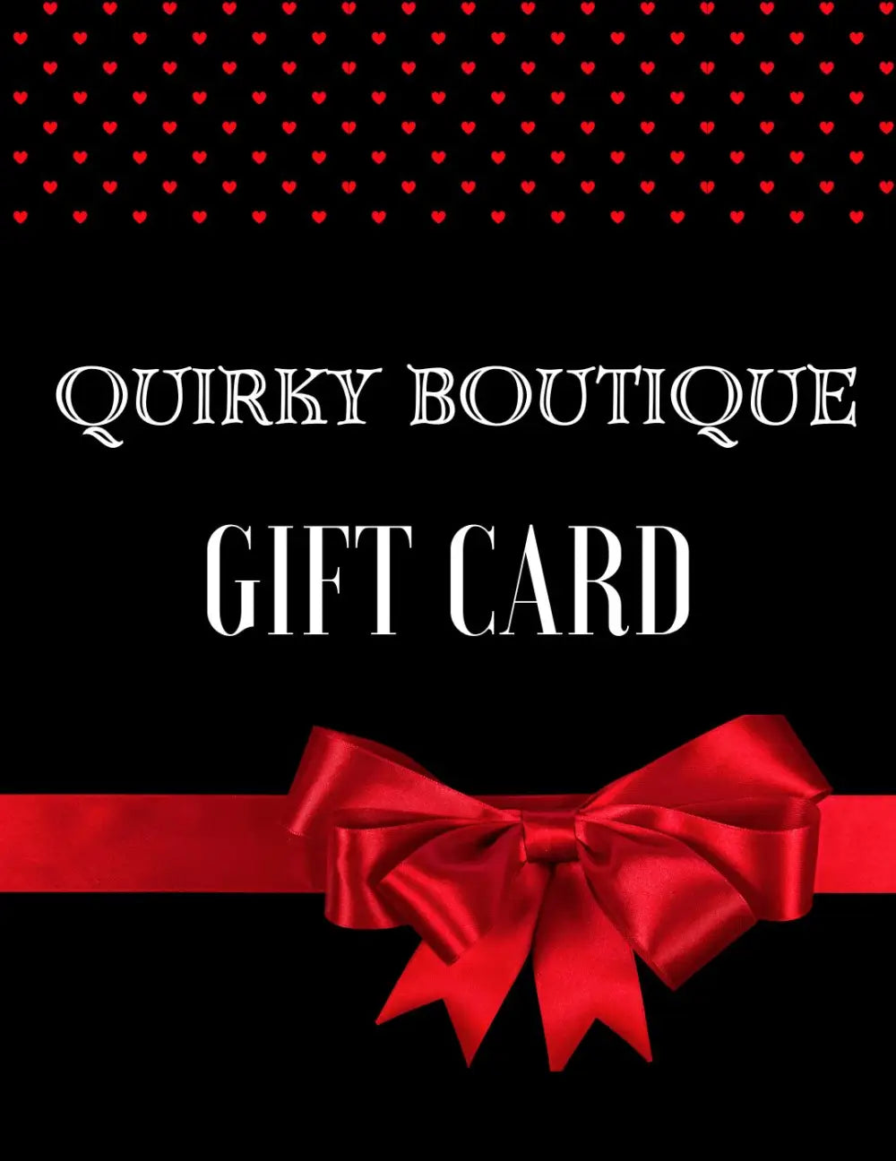 Quirky Gift Card - voucher