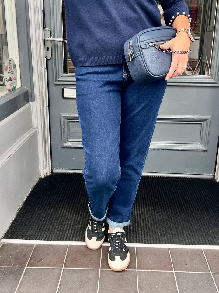 Faith Mom Jeans INDIGO