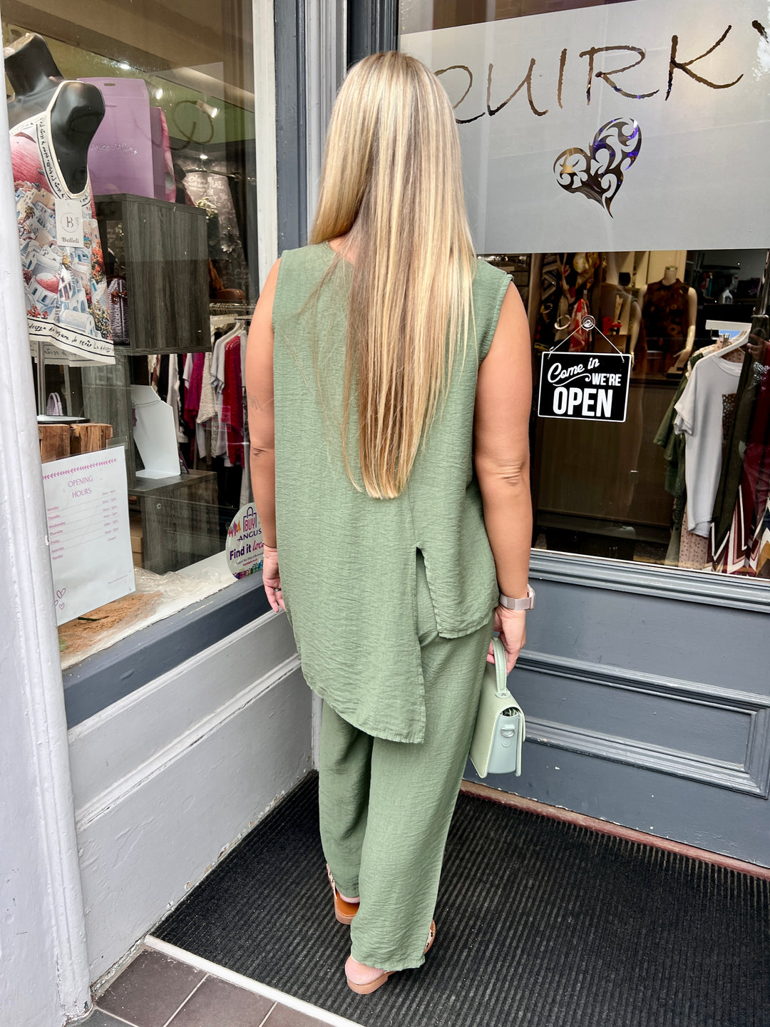 Jacinda Co-Ord Set KHAKI
