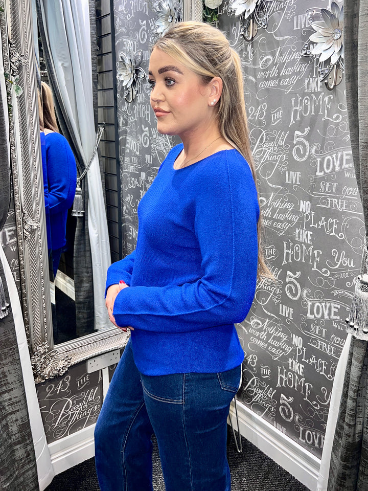 Italian Knit Jumper ROYAL