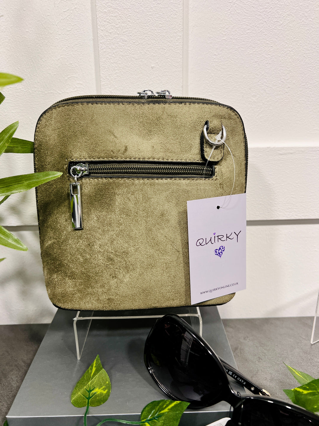 Pippa Suedette Bag KHAKI