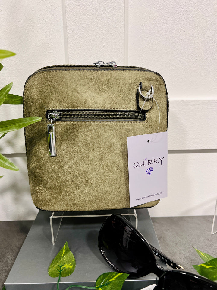 Pippa Suedette Bag KHAKI