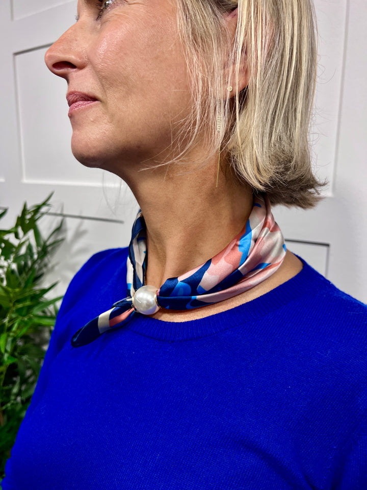 Bloom Magnetic Scarf NAVY