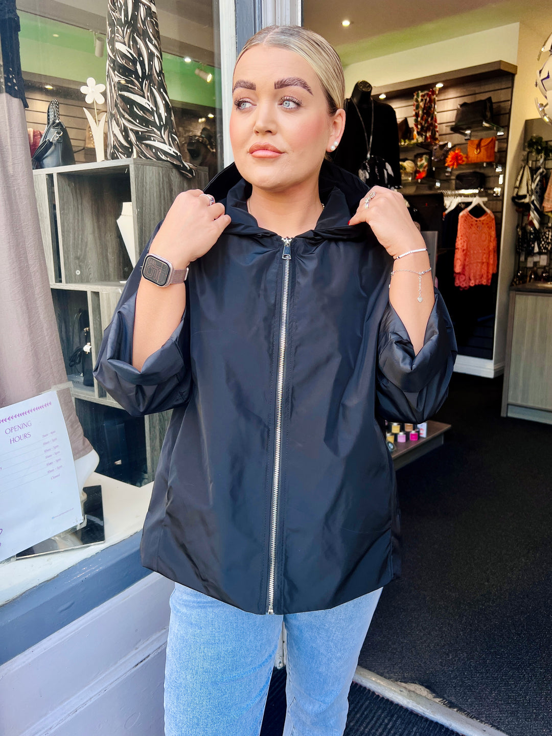 Becca Premium Rain Jacket BLACK