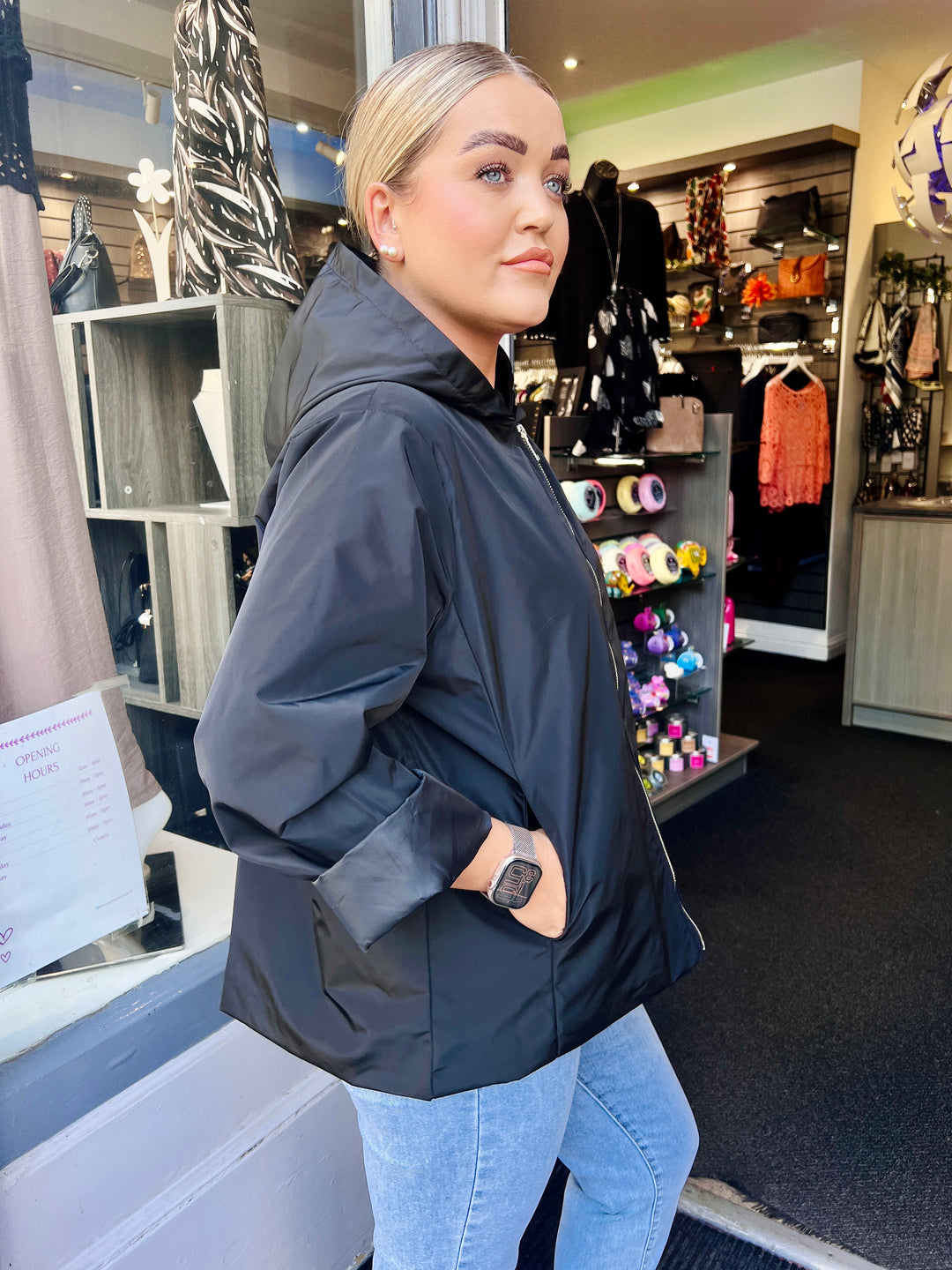 Becca Premium Rain Jacket BLACK