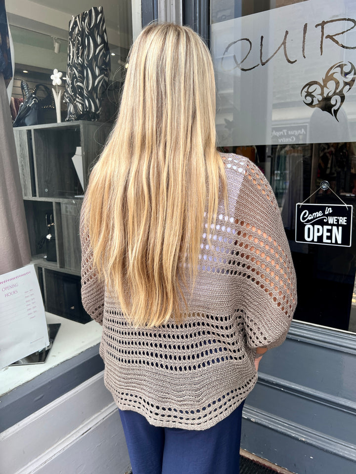 Peyton Fine Knit MOCHA