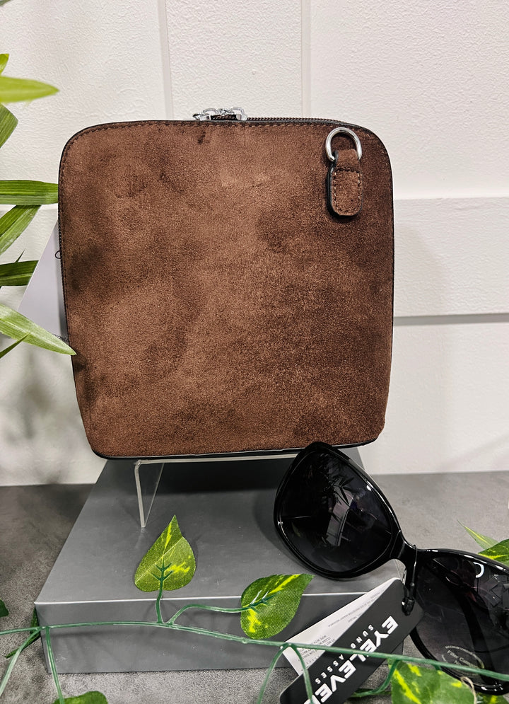 Pippa Suedette Bag CHOCOLATE