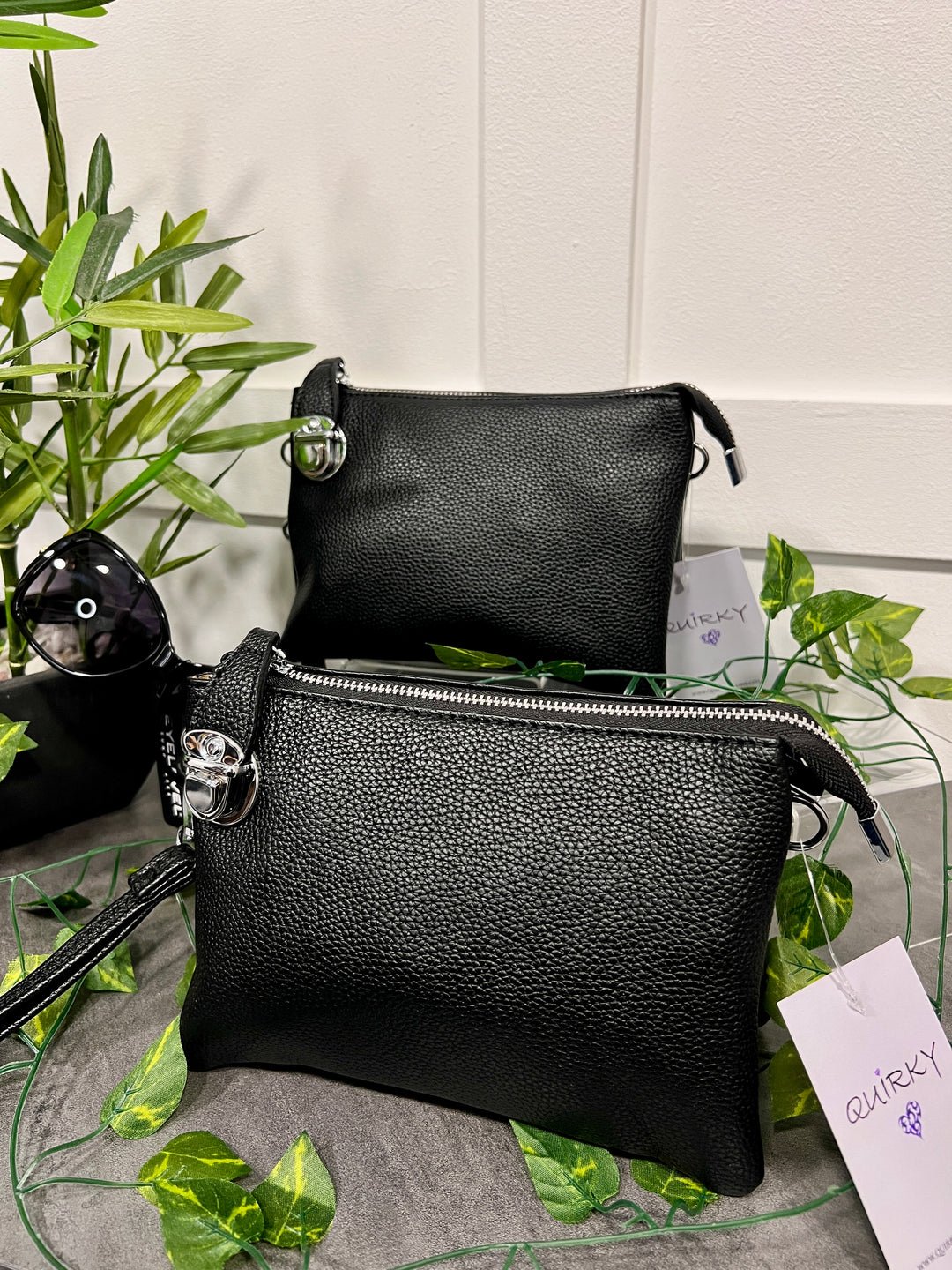 Trudy Clutch Handbag BLACK