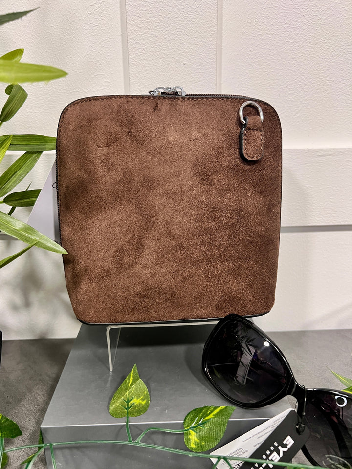 Pippa Suedette Bag CHOCOLATE