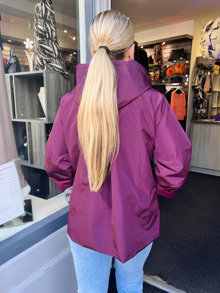 Becca Premium Rain Jacket BERRY