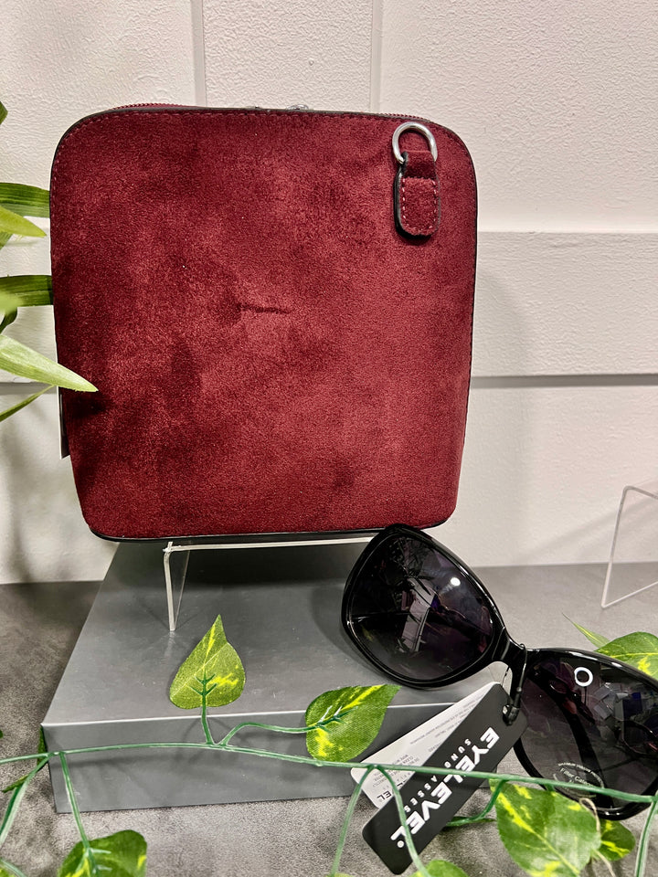 Pippa Suedette Bag WINE
