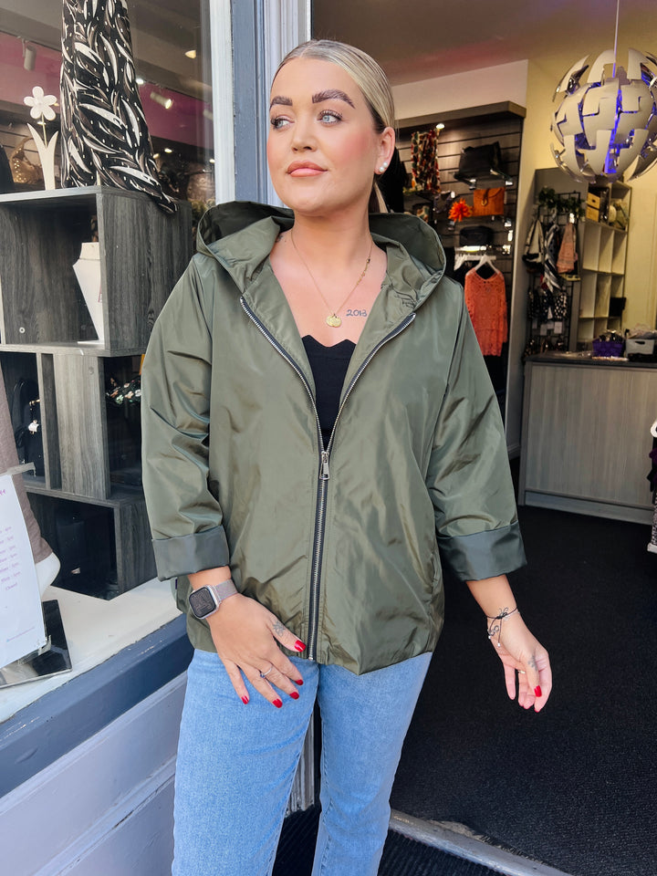 Becca Premium Rain Jacket KHAKI