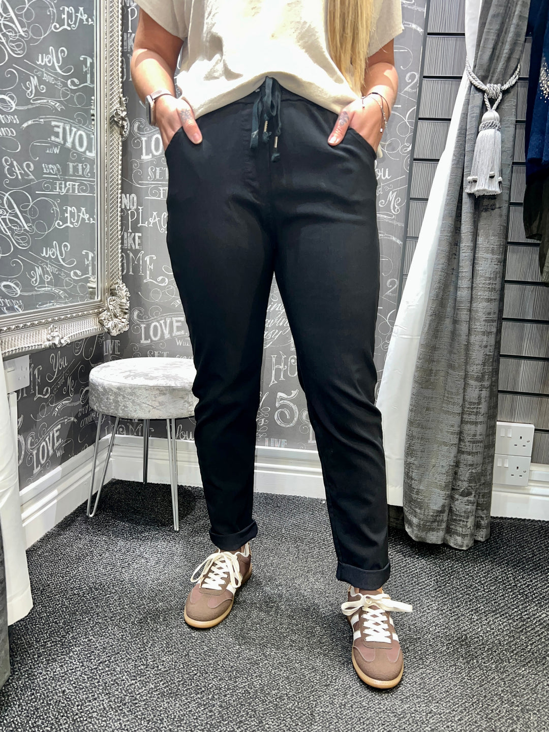 Premium Magic Trousers BLACK
