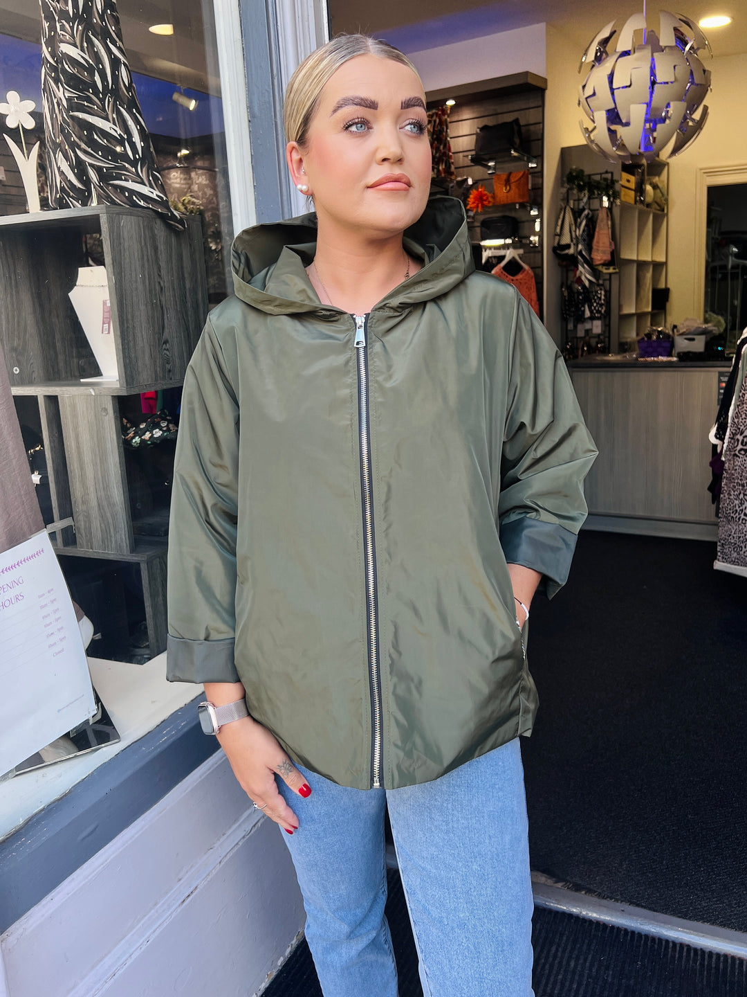 Becca Premium Rain Jacket KHAKI