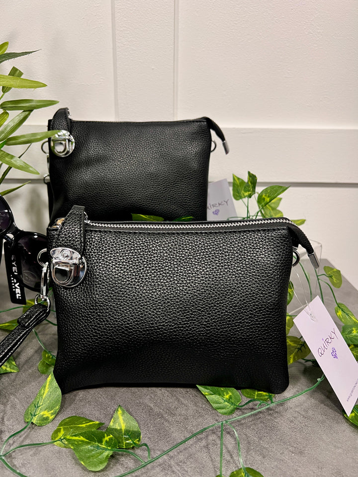 Trudy Clutch Handbag BLACK