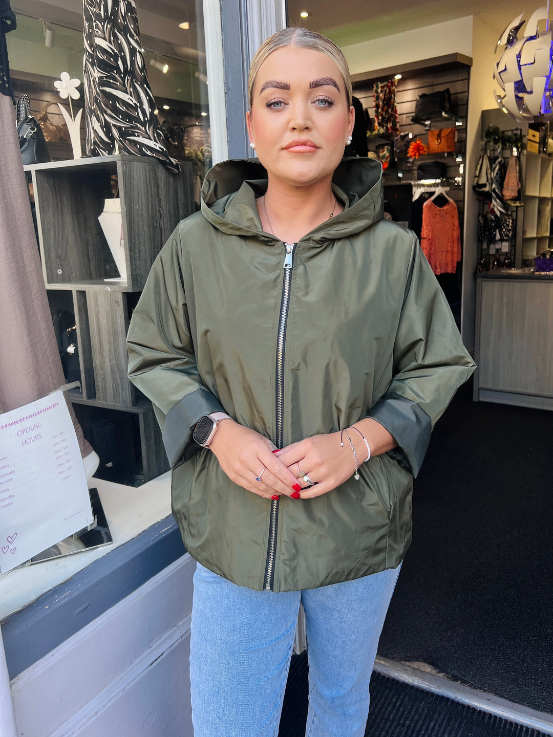 Becca Premium Rain Jacket KHAKI
