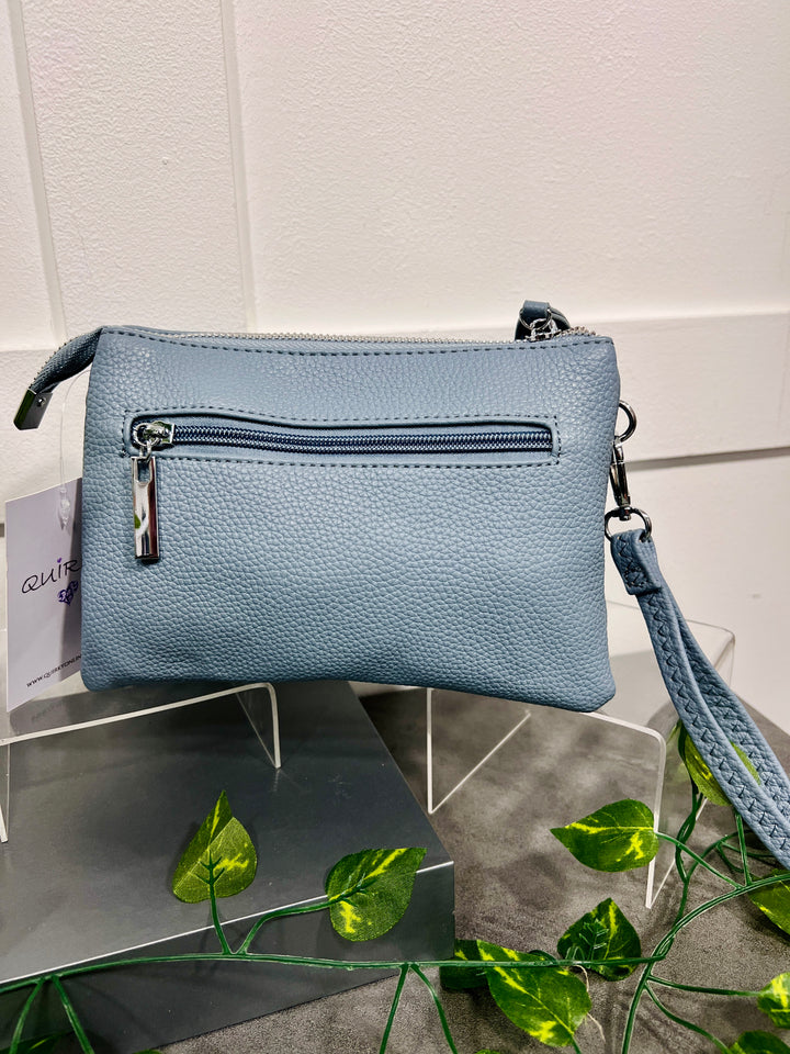 Trudy Clutch Handbag PALE BLUE