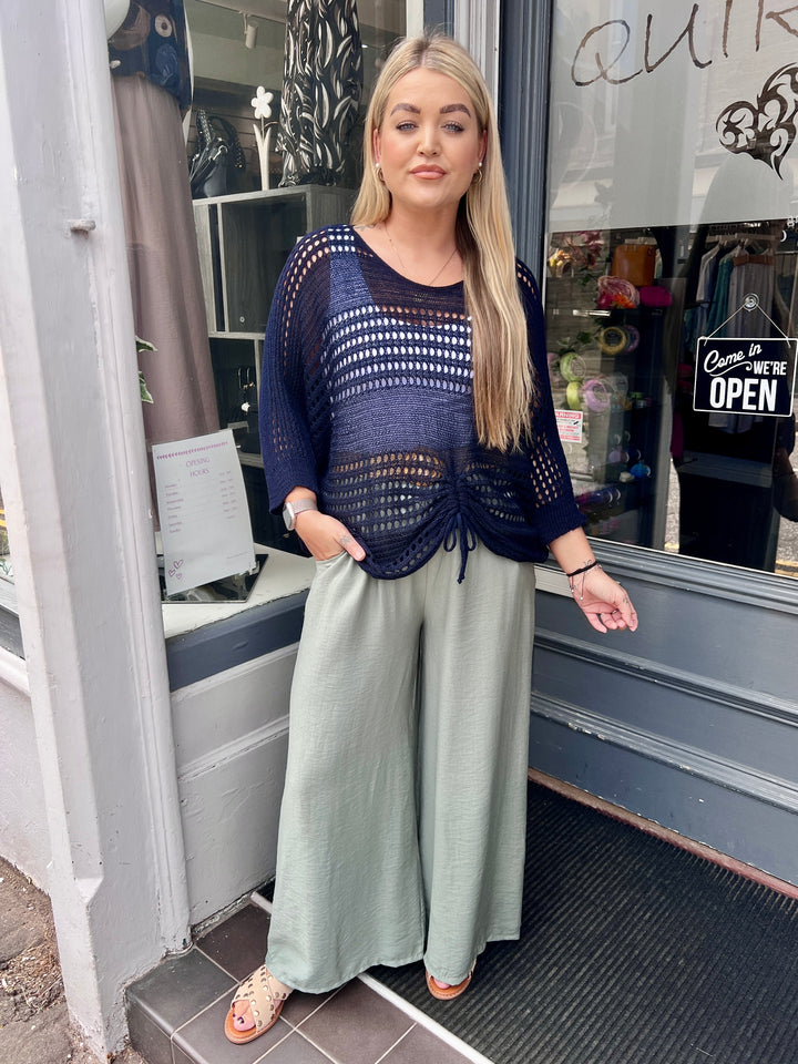 Peyton Fine Knit NAVY
