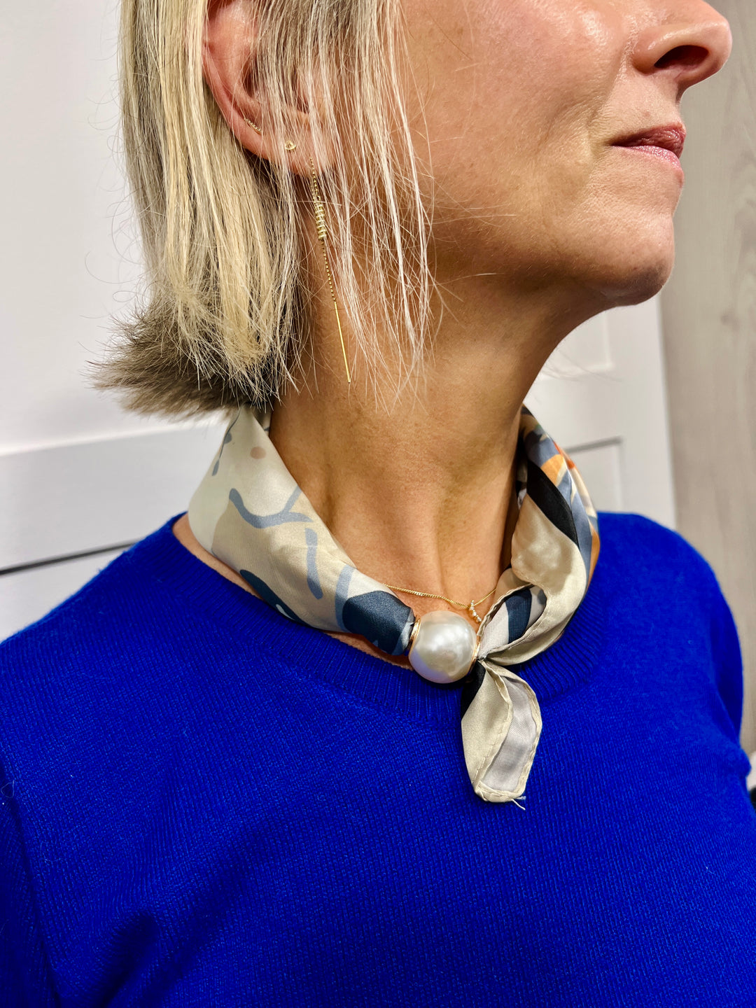 Bloom Magnetic Scarf BEIGE