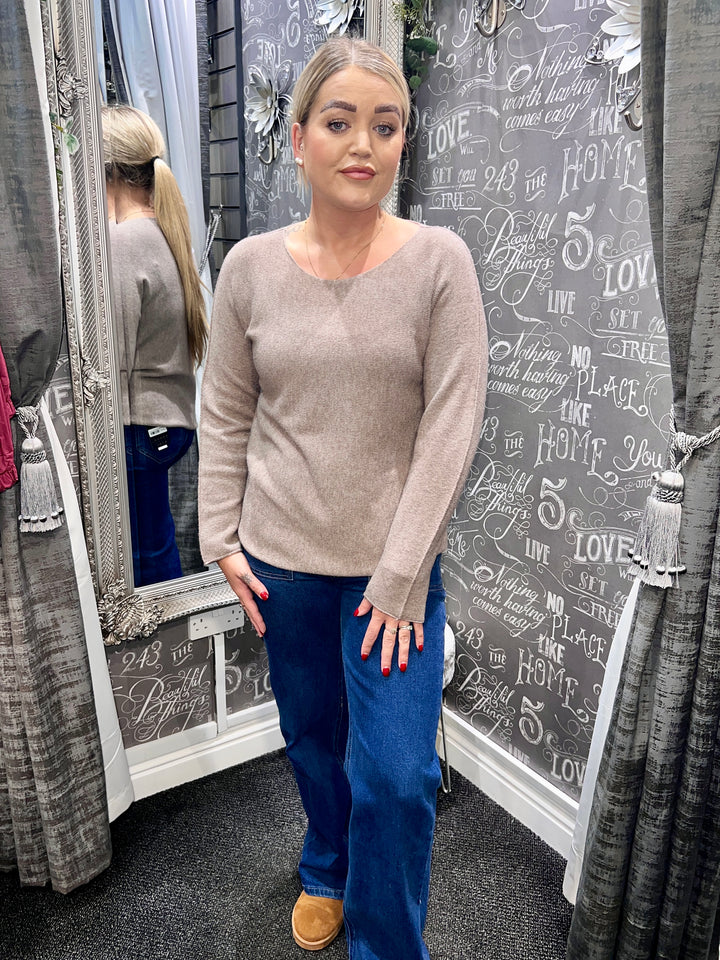 Italian Knit Jumper MOCHA
