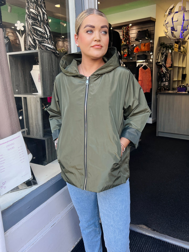 Becca Premium Rain Jacket KHAKI