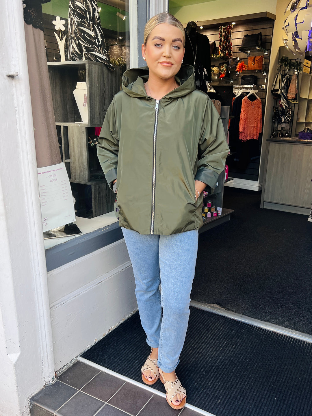 Becca Premium Rain Jacket KHAKI
