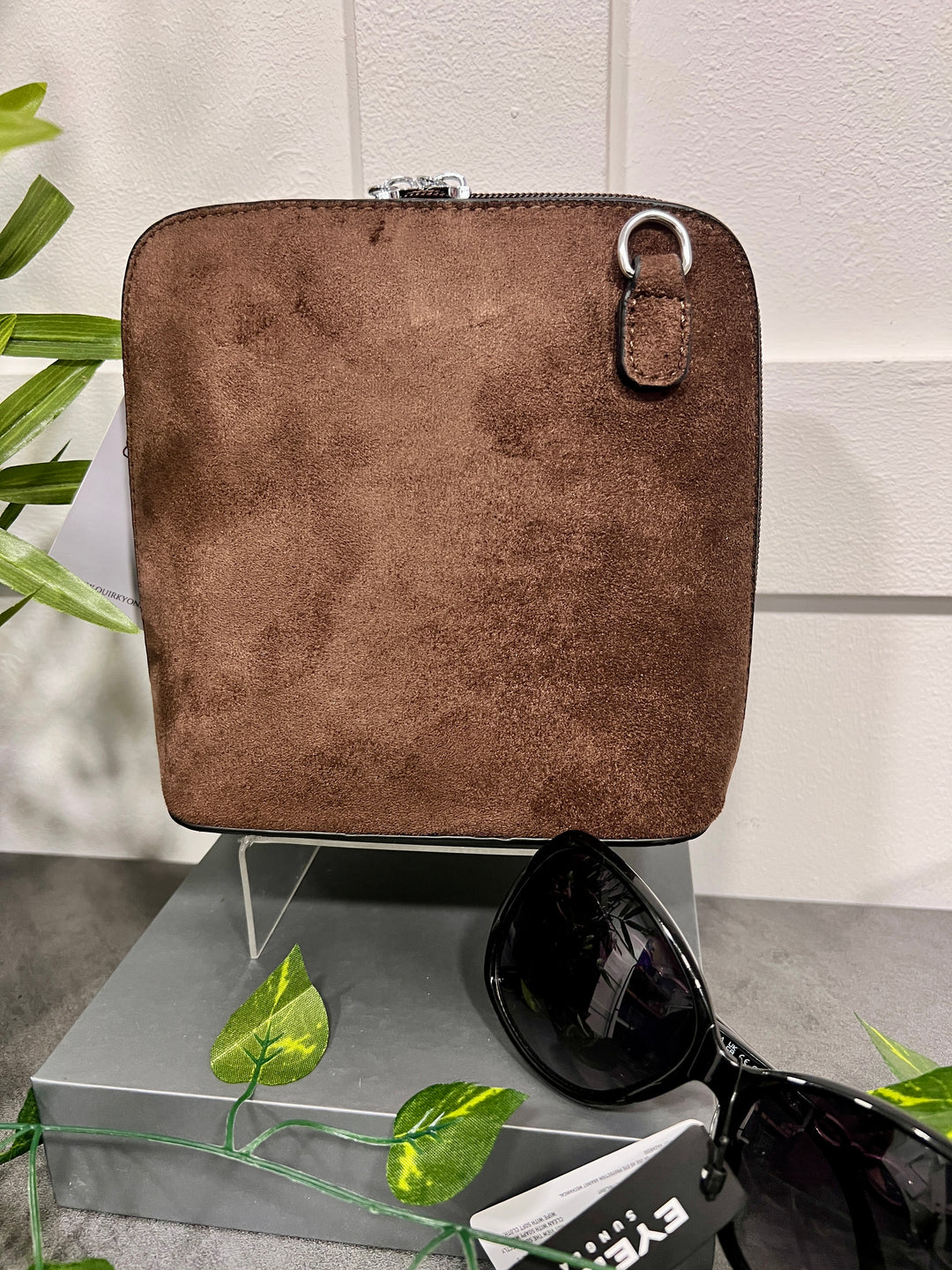 Pippa Suedette Bag CHOCOLATE