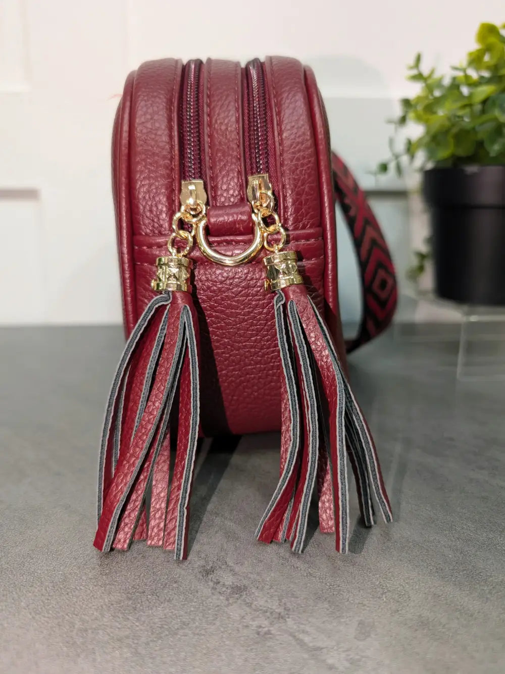 Ailsa Two Zip Camera Bag WINE