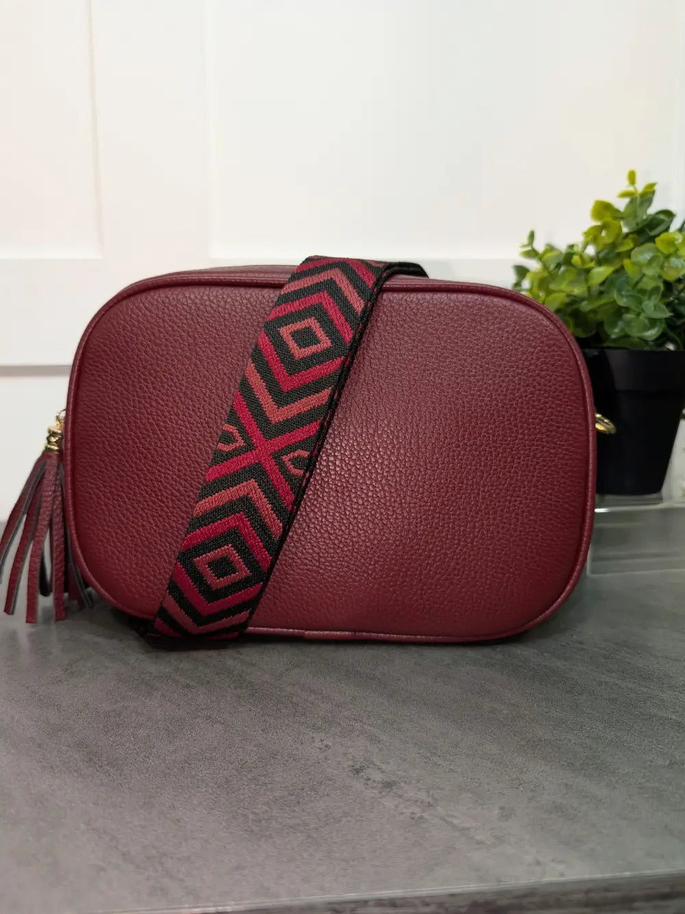 Ailsa Two Zip Camera Bag WINE