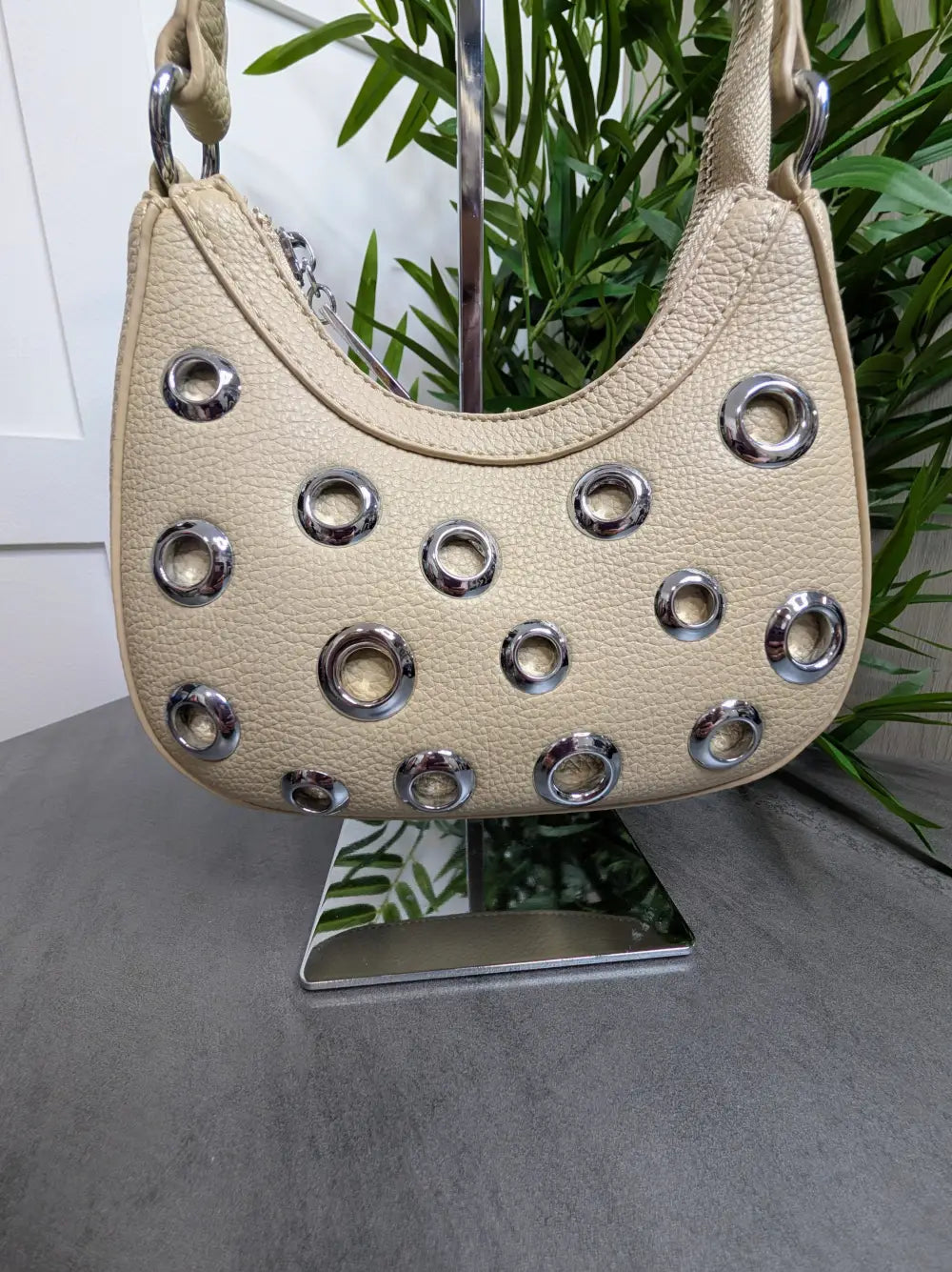 Alora Circle Handbag BEIGE