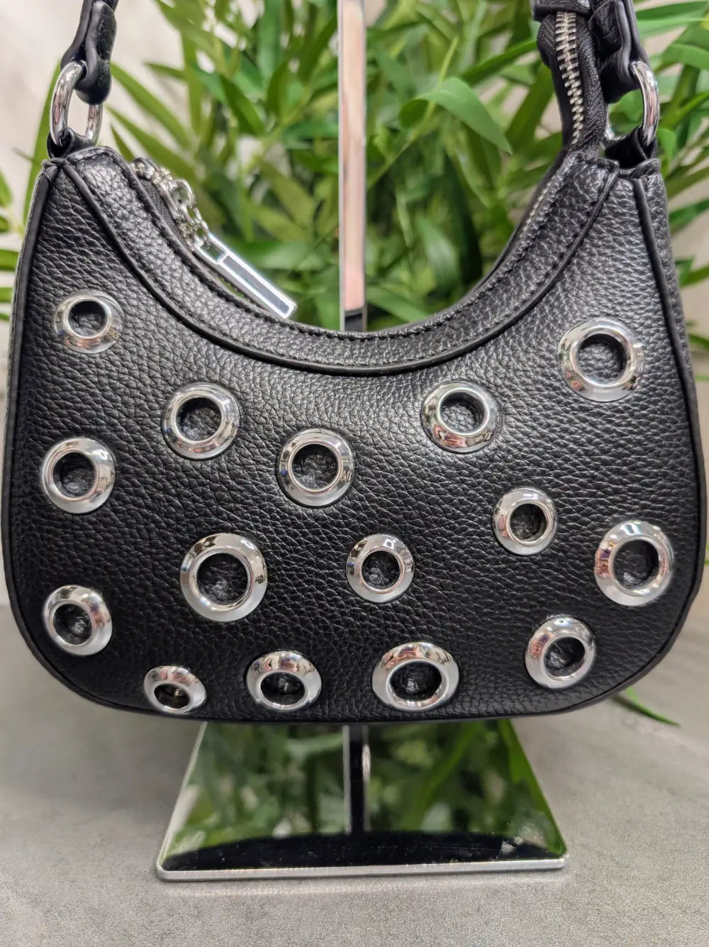 Alora Circle Handbag BLACK