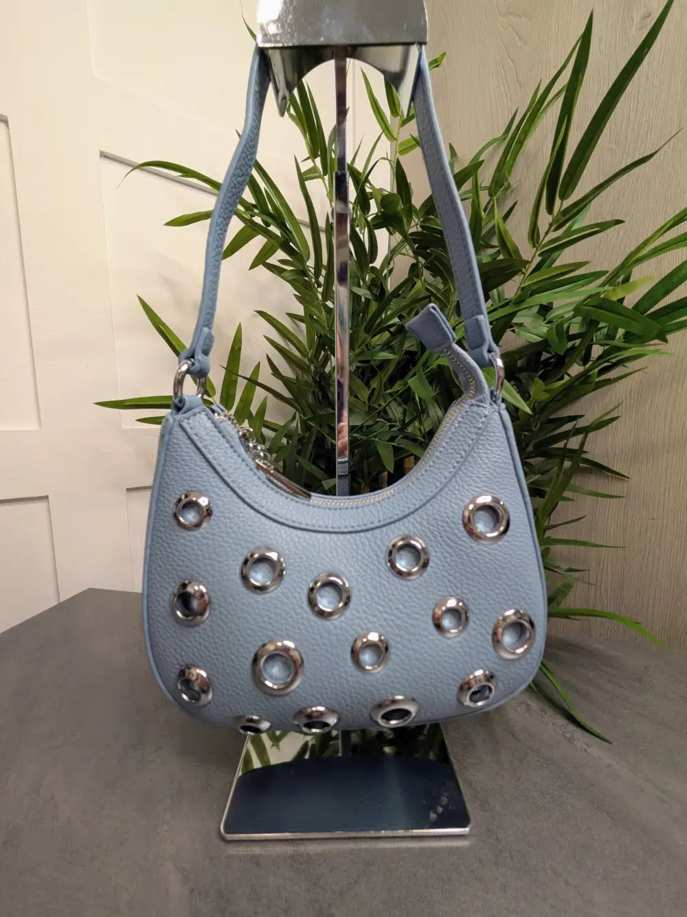 Alora Circle Handbag DENIM