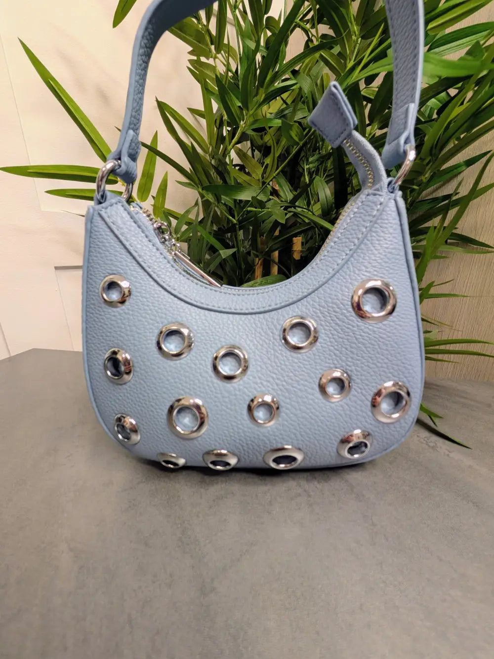 Alora Circle Handbag DENIM