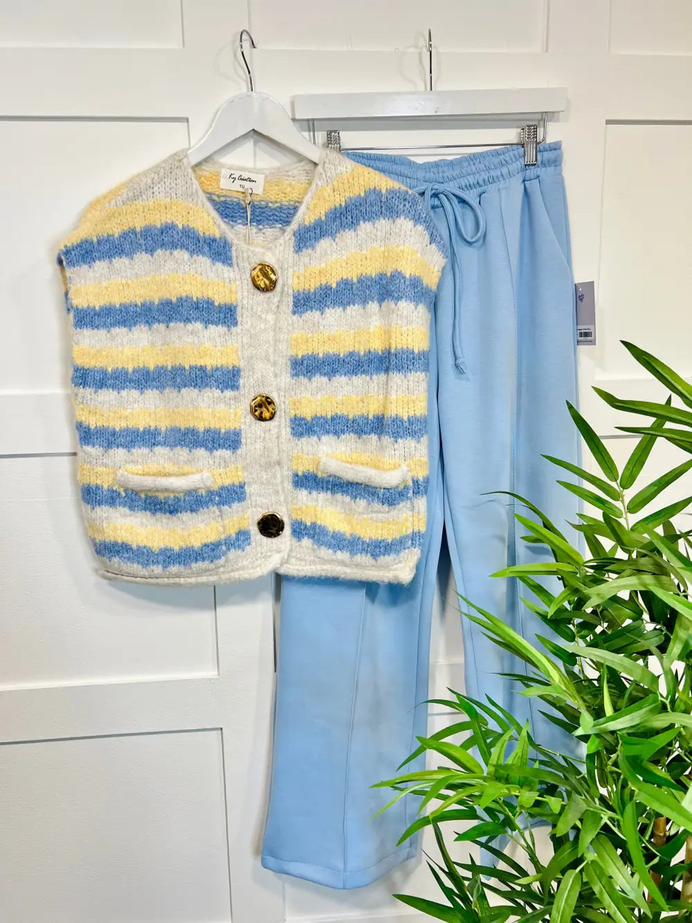 Ayla Sleeveless Cardigan LEMON