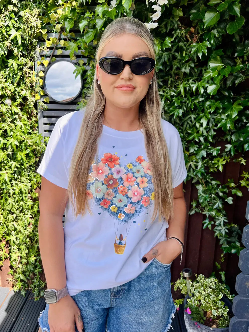 Balloon Embellished TShirt