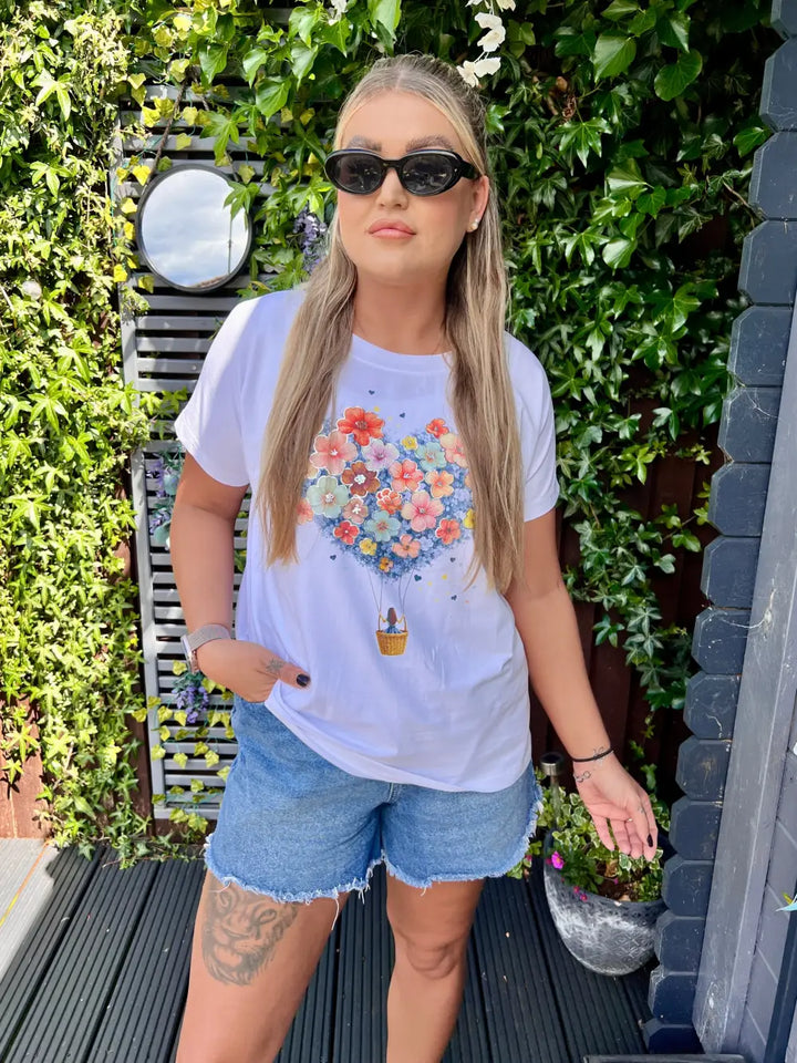 Balloon Embellished TShirt