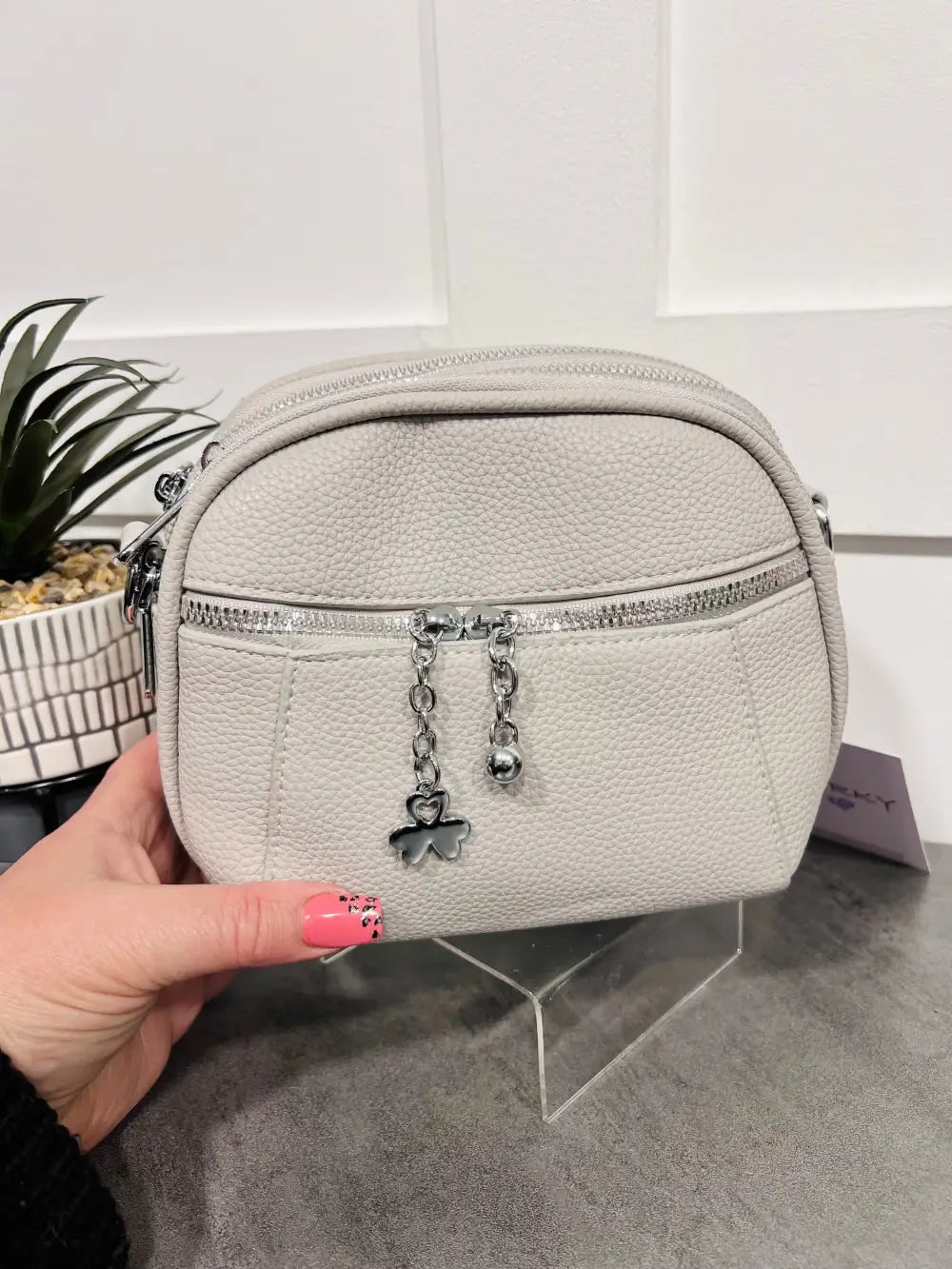 Brodie Crossbody Bag GREY - Crossbody