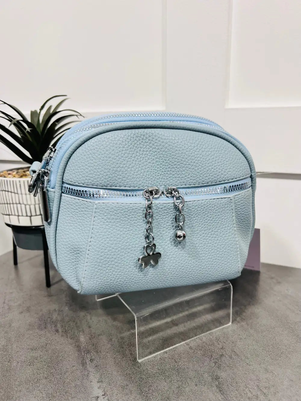 Brodie Crossbody Bag PALE BLUE - Crossbody