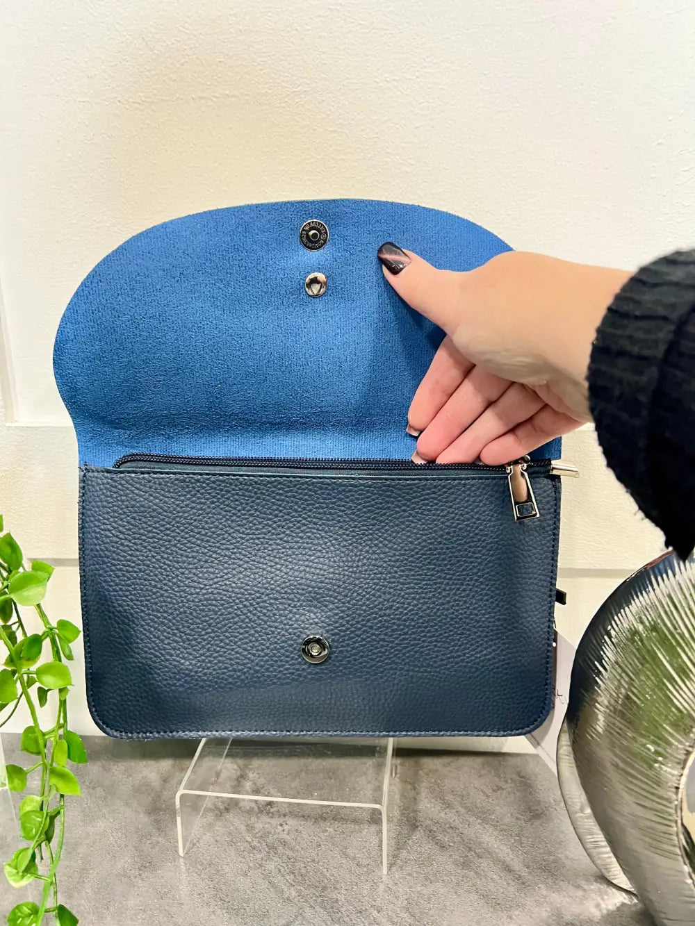 Carmen Clutch Bag NAVY