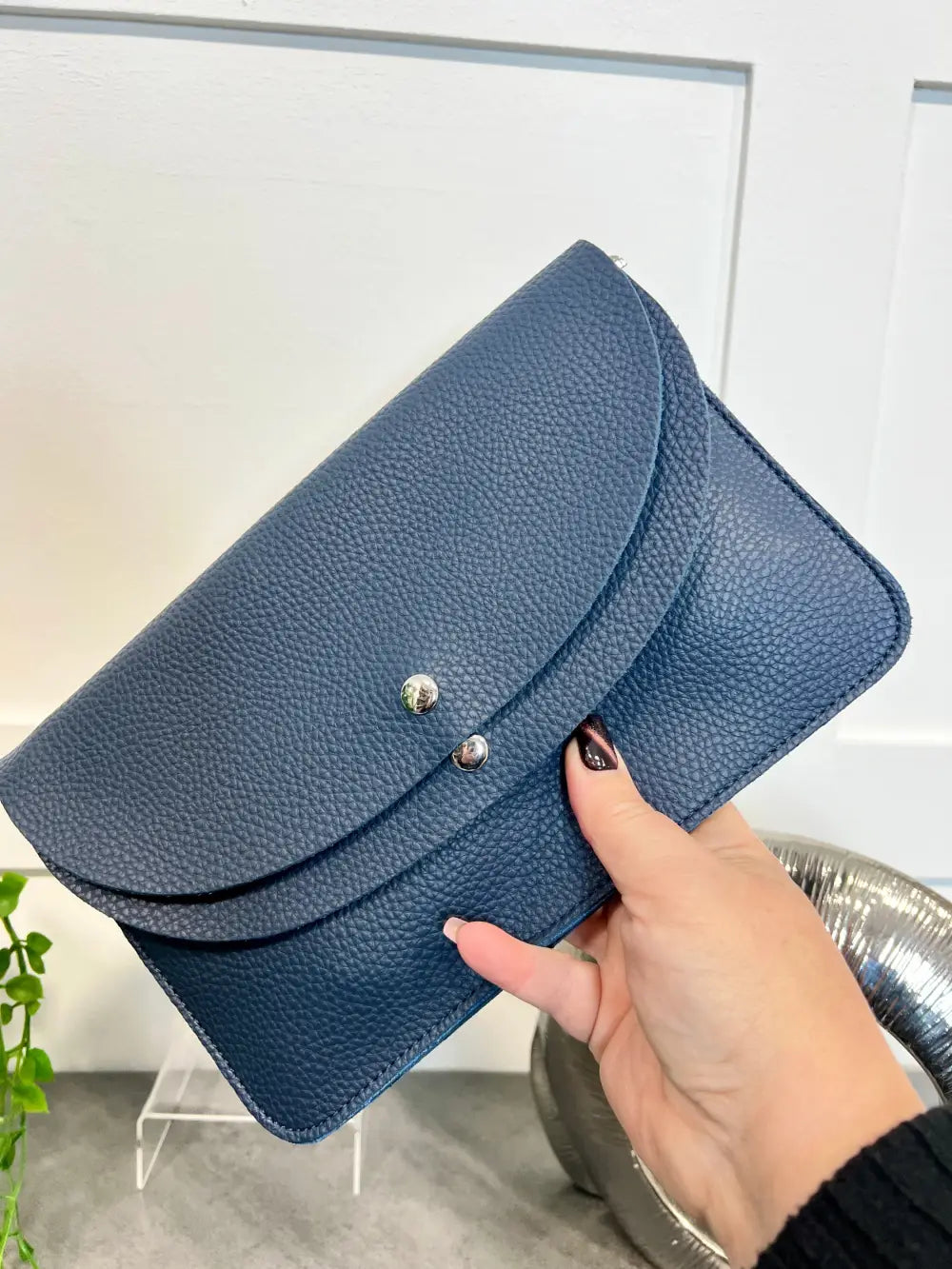 Carmen Clutch Bag NAVY