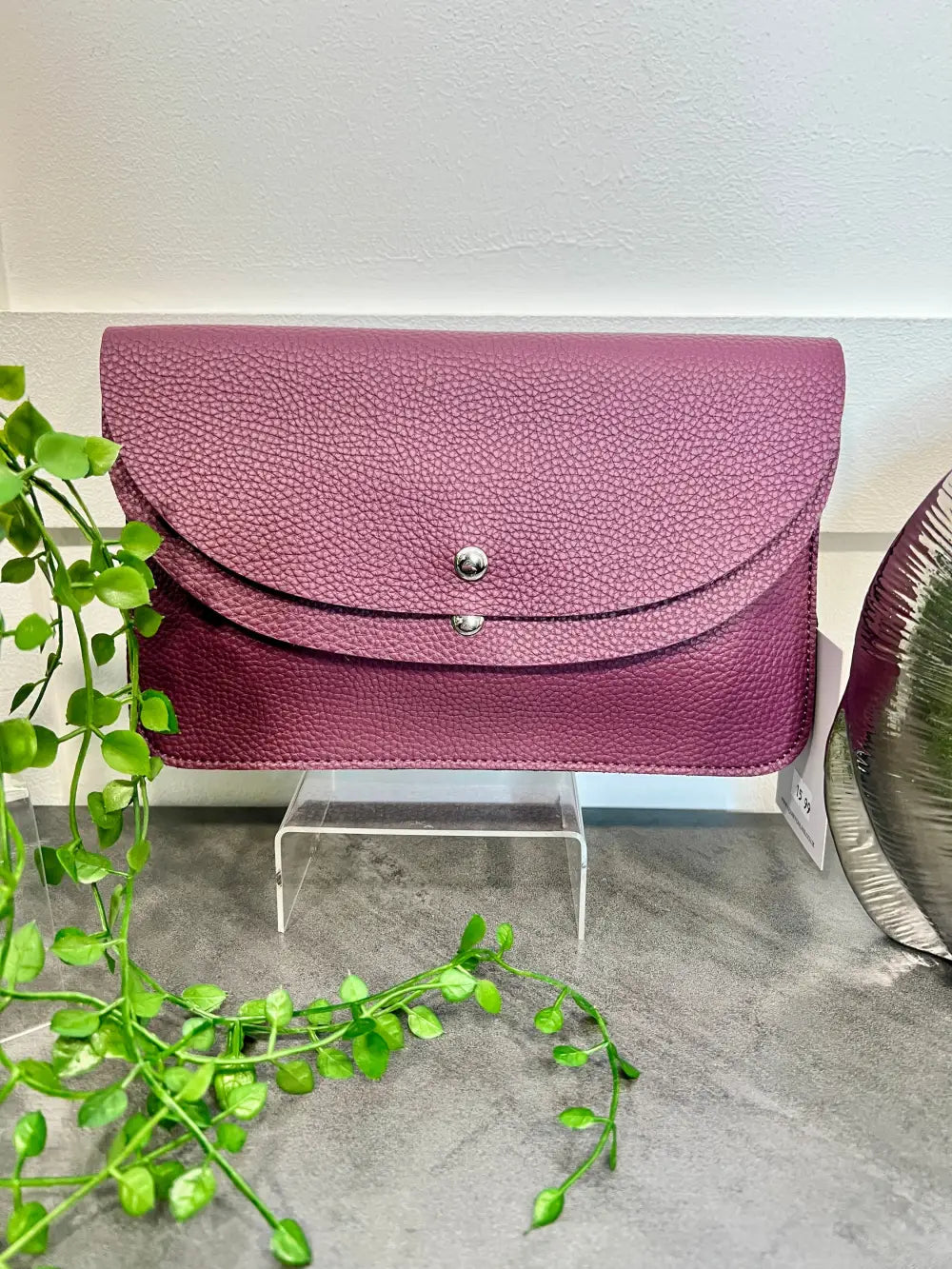 Carmen Clutch Bag RASPBERRY