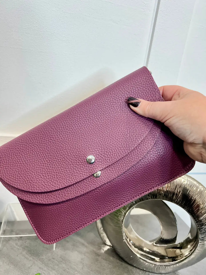 Carmen Clutch Bag RASPBERRY