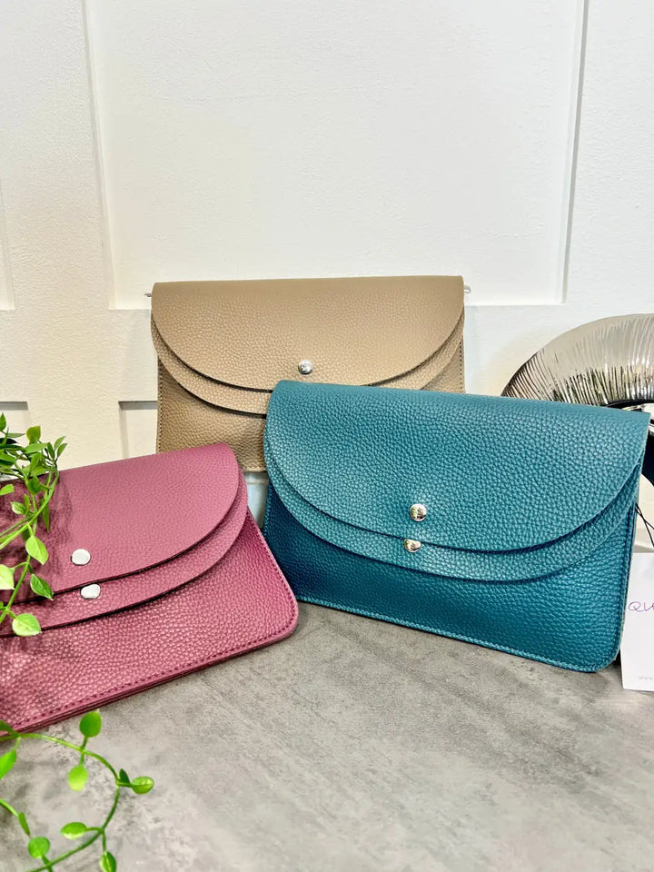 Carmen Clutch Bag RASPBERRY