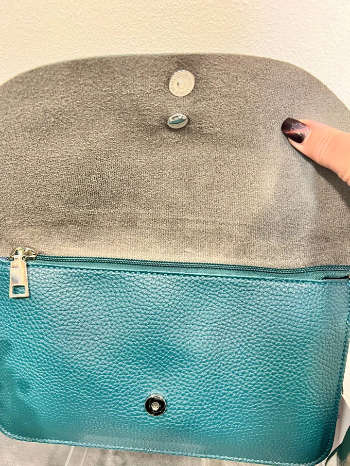 Carmen Clutch Bag TEAL